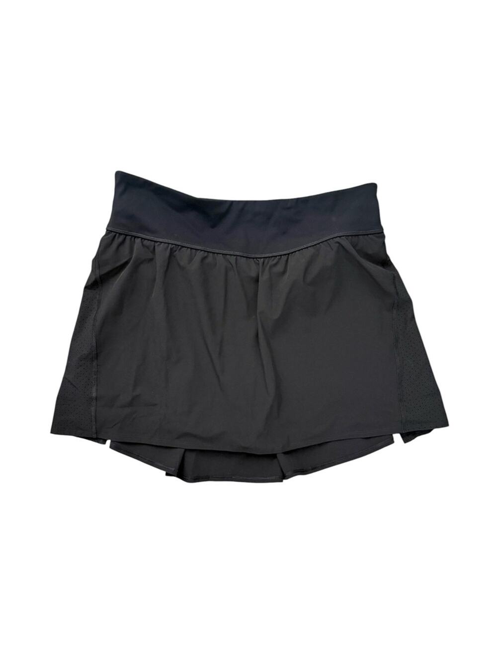 Spanx Get Moving Black Athletic Skort Skirt Shorts Plus Size 1X